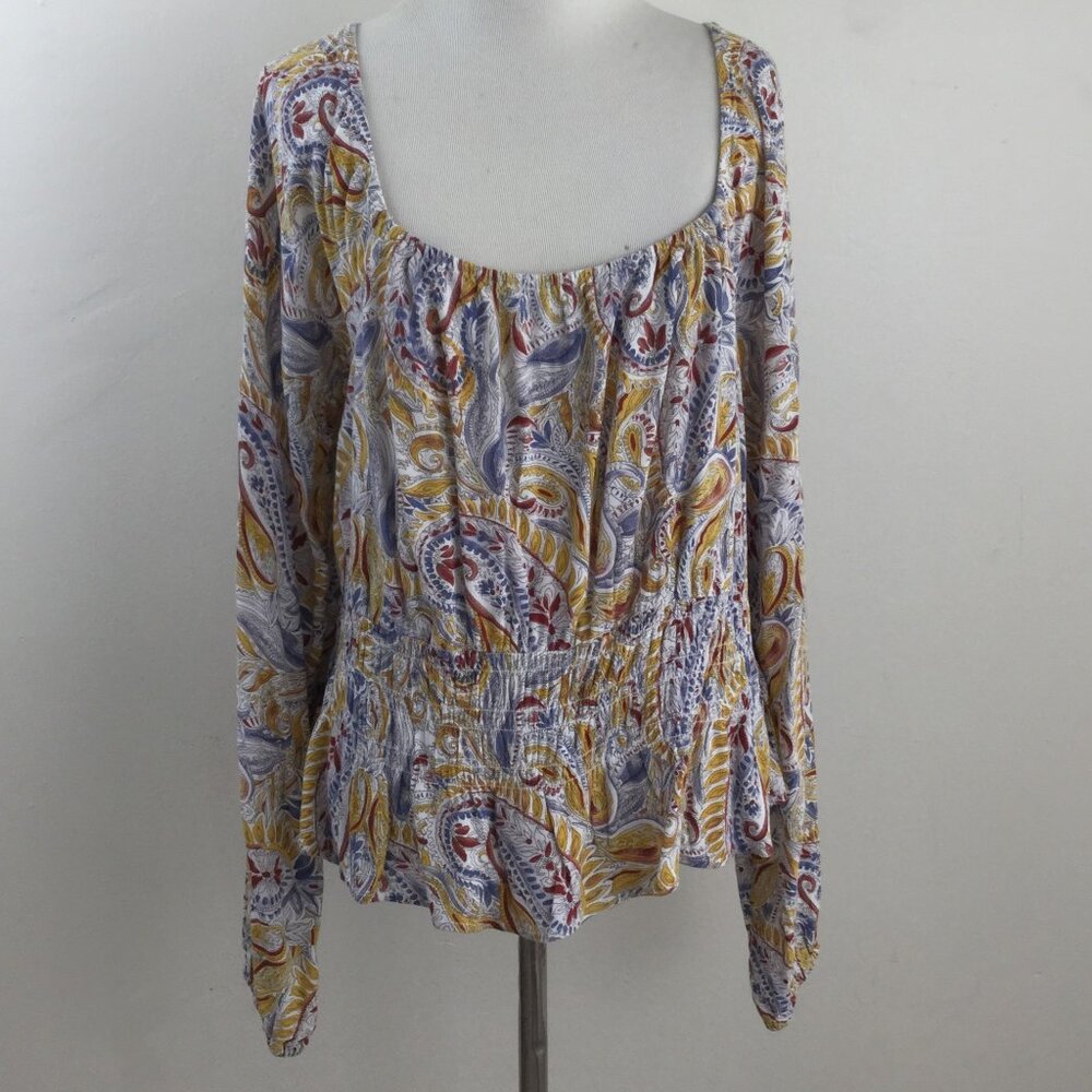 Shayanne Peasant Blouse xxl/2x